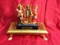 Ram Darbar Statue, Decorated Sita, Ram, Laxman & Hanuman Idols