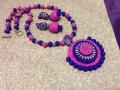 Pink & Purple Handcrafted Terracotta Set