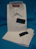 Traditional White Cotton Embroidered Shalwar Kameez for Men (M) #2902