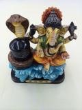 Decorative Ganesha (Ganpati) Statue with Shivling Decorative Ganesha (Ganpati) Statue with Shivling