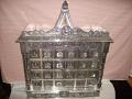 Small Oxidized Silver Bell Type Temple for Home 15 X 07 Small Oxidized Silver Bell Type Temple for Home 15 X 07