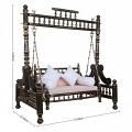 Indoor Wooden Jhoola for Home, Traditional Wooden Indoor Swing Indoor Wooden Jhoola for Home, Traditional Wooden Indoor Swing