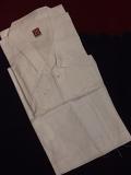 Embroidery White Cotton Kurta Pajama For Children