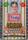 Tasty Gold Sweet Supari Sweet Betel Nuts 48 Packets 100Gms
