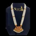 Multi Kemp Stone 4 lines pearl Haram