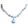 Cupcake Jewelry Candy Cupcake Necklace Christmas Gift