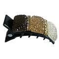 Stylish Brown White Shiny Hair Catcher