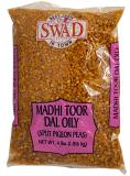 Swad Madhi Toor Dal Oily (Split Pigeon Peas) 4 lbs Swad Madhi Toor Dal Oily (Split Pigeon Peas) 4 lbs