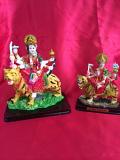 Colorful Hindu Goddess Maa Durga Statue Colorful Hindu Goddess Maa Durga Statue