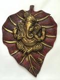 Antique Gold Color Ganesha Wall Hanging Statue Antique Gold Color Ganesha Wall Hanging Statue
