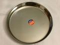Set of 6 Round Small Stainless Steel Snack / Dhokla Plate Set of 6 Round Small Stainless Steel Snack / Dhokla Plate