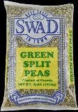 Swad Green Split Peas 4 lbs Swad Green Split Peas 4 lbs