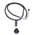 Fashion Jewelry, 24 Inches Long Swarovski Necklace