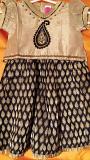 Pattu Pavada for Baby Girl, Pavadai Chattai for 3 Months Girls Pattu Pavada for Baby Girl, Pavadai Chattai for 3 Months Girls