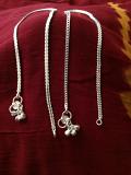 Silver Payal For Women In Traditional Indian Design Silver Payal For Women In Traditional Indian Design