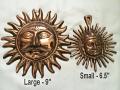 Shani Dev (Hindu Shani God) Copper Wall Hanging Decor