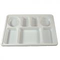 Disposable 7 compartments Party Tray/ Thali/ Plates - 800 Pack