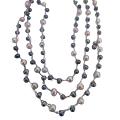 Mother Gift Austrian Crystals White Pearls & AB Crystals Necklace - Mother Gift Austrian Crystals White Pearls & AB Crystals Necklace -
