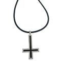 Inverted Cross Necklace Upside Down Cross Pendant 
