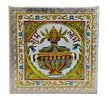 Meenakari Subh Labh Design Puja Bajot/Chowki/ Chaurang Pooja
