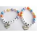 Little Girls Name Bracelet Big Sister Little Sister Pearl BraceleT