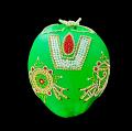 Decorated Coconut w/ Embellishment