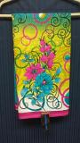 Colorful Cocktail Party Wear Printed Saree Colorful Cocktail Party Wear Printed Saree