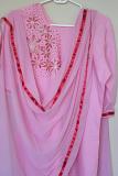 Soft Pink/Red Cotton Salwar Kameez Dupatta (M) #7803 Soft Pink/Red Cotton Salwar Kameez Dupatta (M) #7803
