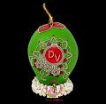 Decorated Coconut w/ Artwork for Wedding