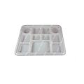 11 Compartment Plastic Plates - 100 Rectangle Thali 11 Compartment Plastic Plates - 100 Rectangle Thali