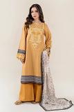 3PC Embroidered Stitched Lawn Suit – Pakistani & Indian Wear | KL-3972