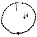 Wine Pearls White Swarovski Bordeaux Pearls Flower Girl Wdding Jewelry 
