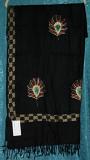 Black Winter Shawl for Winter / Spring #1409