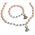 Ballet Necklace Bracelet Ballet Dress Ballet Shoe Charm Jewelry 