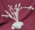 Ceramic Bead Tree on Coral Rock Showpiece