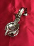 Stainless Steel 1 Wick Small Diya with Handle Stainless Steel 1 Wick Small Diya with Handle