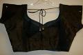 Stylish Designer Black Bronze Readymade Choli / Saree Blouse (L) #4703 Stylish Designer Black Bronze Readymade Choli / Saree Blouse (L) #4703