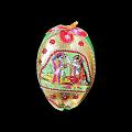Decorated Coconut with Wedding Theme