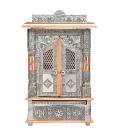 Small Hindu Puja Mandir/Temple w/ Doors (Altar) 13 X 10 X 23 Small Hindu Puja Mandir/Temple w/ Doors (Altar) 13 X 10 X 23