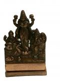 Ganesh, Lakshmi, Saraswati Diwali Pooja Statue 4.25"