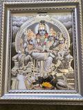 Shiv Parivar Silver Photo Frame 10" W * 12" H
