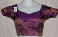 Designer Purple Brocade Blouse / Choli for Sarees (M) Designer Purple Brocade Blouse / Choli for Sarees (M)