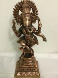 Large Bronze Metal Standing Lord Ganesha Statue 20" Large Bronze Metal Standing Lord Ganesha Statue 20"