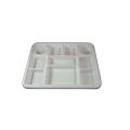 Disposable 10 Compartments Party Tray/ Thali/ Plates - 200 Pack Disposable 10 Compartments Party Tray/ Thali/ Plates - 200 Pack