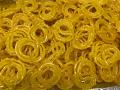 Jalebi Yellow - Sweet Sticky & Crispy Swirls, 1 Lb Jalebi Yellow - Sweet Sticky & Crispy Swirls, 1 Lb