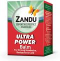 Emami Limited Zandu Balm Ultra Power - 8 Ml Ayurvedic Remedy For Strong Headache, Body Ache, Cold