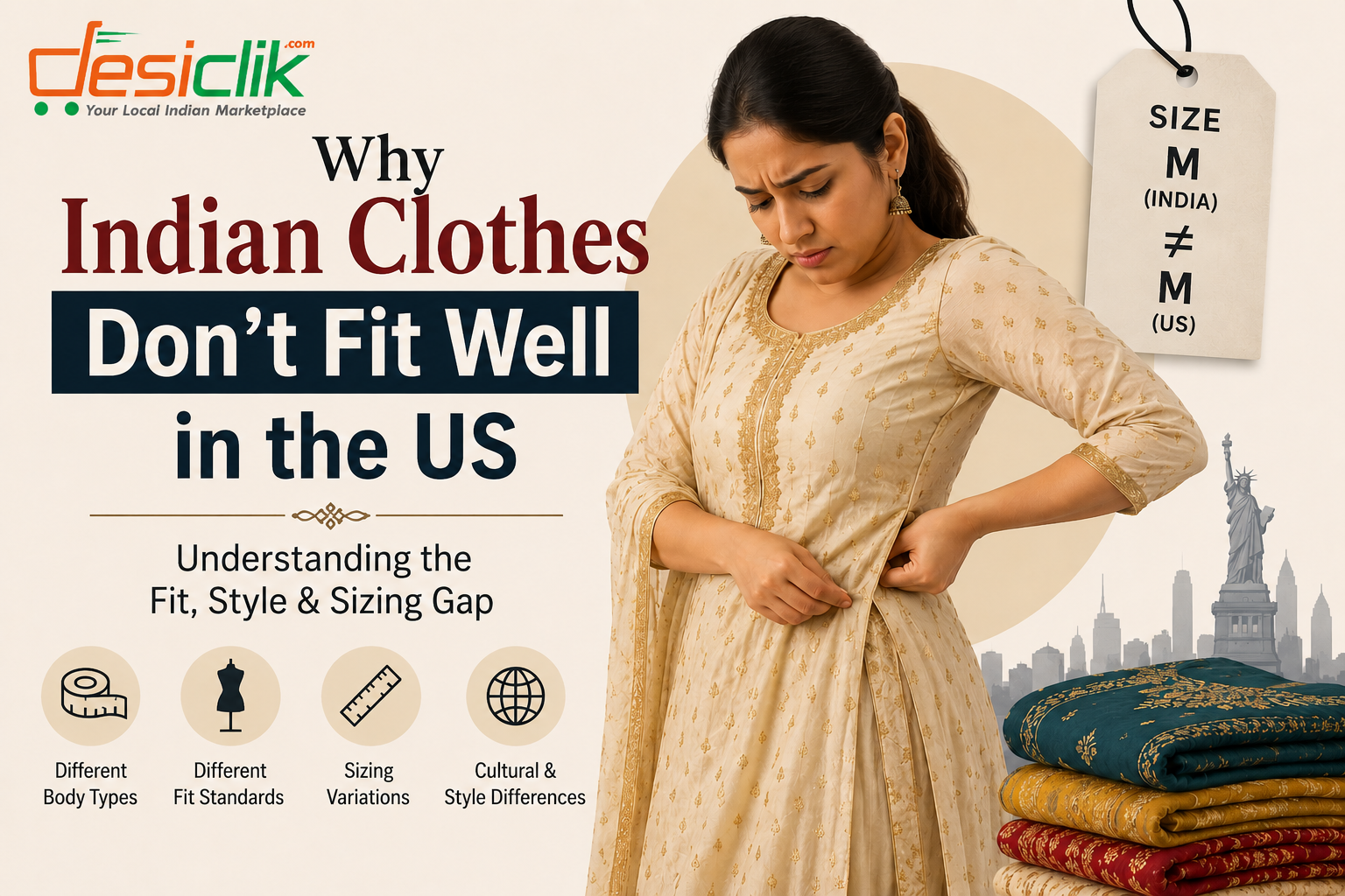 Why Indian Clothes Don’t Fit Well in the US Why Indian Clothes Don’t Fit Well in the US